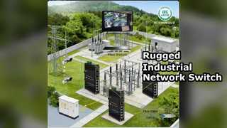 ইন্ডাস্ট্রিয়াল ইথারনেট সুইচ 4 পোর্ট 100FX রিডানডেন্ট পাওয়ার