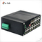 L2+ Ethernet Media Converter 24 Port 10/100/1000T 4 Port 1000X SFP DIN Rail Mount