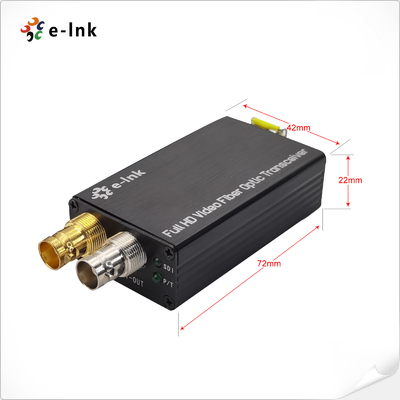 Mini 3G/HD-SDI Fiber Converter Uncompressed Digital Video with Embedded Audio
