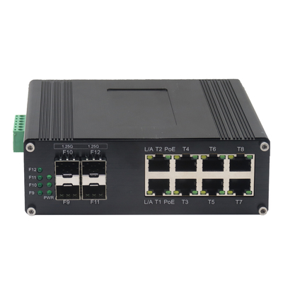 Outdoor PoE Switch with SFP Ports Advanced Management IP Cameras Support