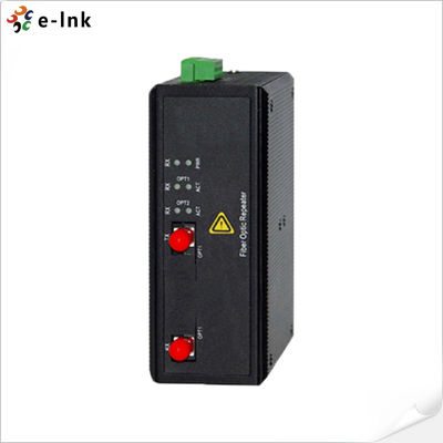 Industrial Media Converter 1000Mbps DIN Rail Mount Wide Voltage Input