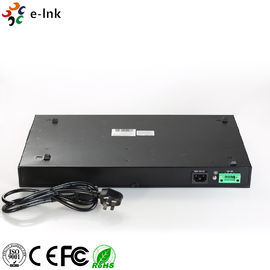 24 Posts Poe Network Switch 10 / 100 / 1000 Base -T 4 X 1000 Base -SFP Managed