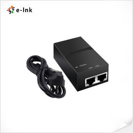 48V 24W Power Over Ethernet Injector 10/100/1000Mbps 200kHz With Power Cord