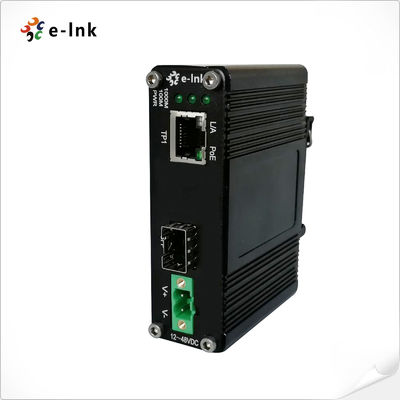 12-48V DC Input Industrial Media Converter