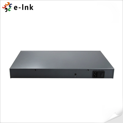 AC 100V - 240V Ethernet POE Switch 16 Port 1000M 802.3at 2 1000M SFP Ports